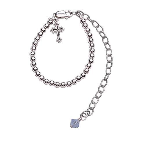 Cherished Moments Baptism to Bride Cross Bracelet for Boys i