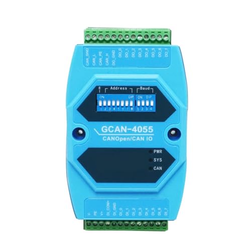 Módulo IO Can Open GCAN4055 con entrada y salida digital Modelo 2 5