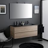 Matériaux: structure en bois nobilité, lavabo en céramique.