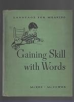 1945 Gaining Skill With Words B000L2MV9K Book Cover