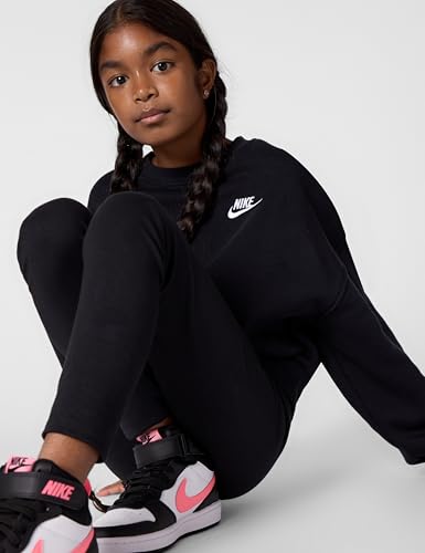 Nike Girls' Sportswear Club Fleece Boxy Crew-Neck Sweatshirt4