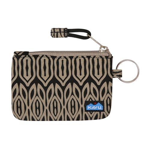 Image of KAVU Stirling Double Sided Slim Cotton Canvas Zip Wallet