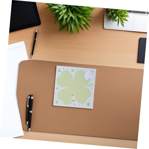 Blocs-notes autocollants trèfle Saint-Patrick pour planner et organisation de bureau