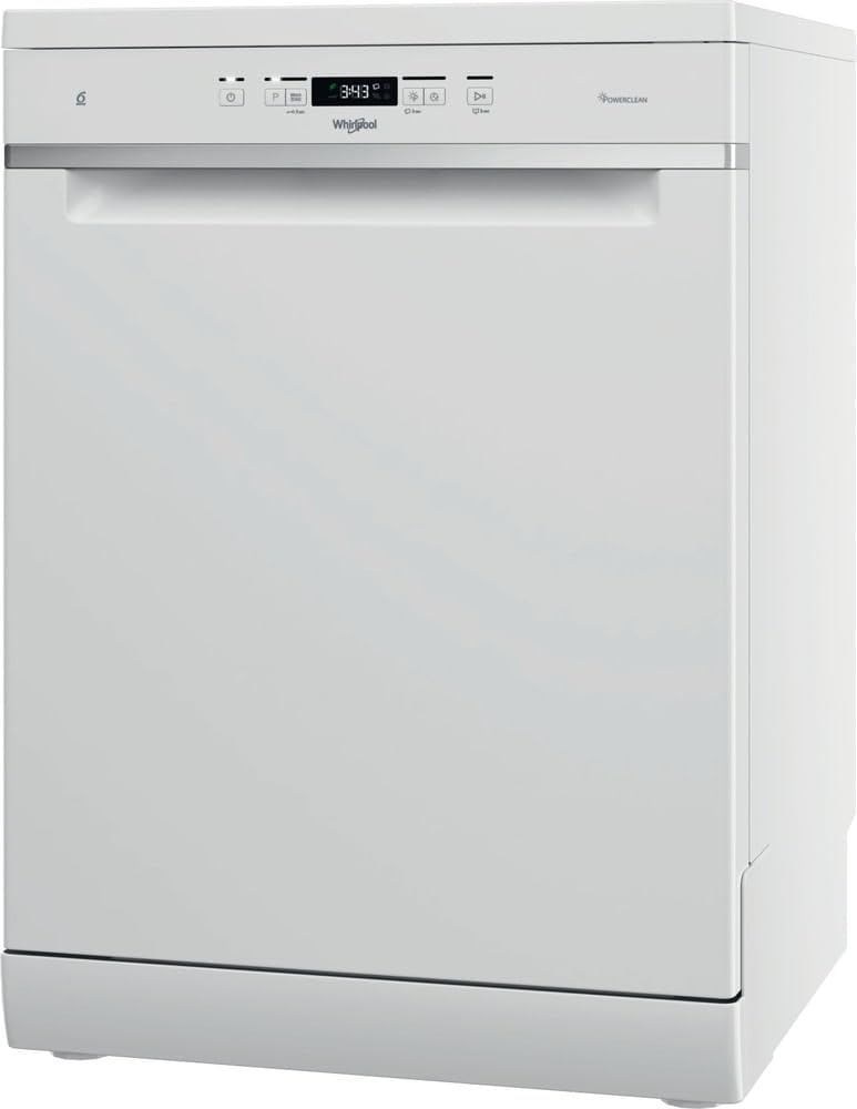 Whirlpool Lavastoviglie senza installazione WFC3C42P, 60 cm, 14 posate, classe C, 42 dB, bianco