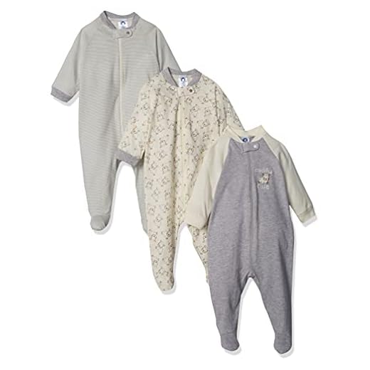 Gerber Baby 3-Pack Organic Sleep 'N Play, Cuddly Sheep, 0-3 Months