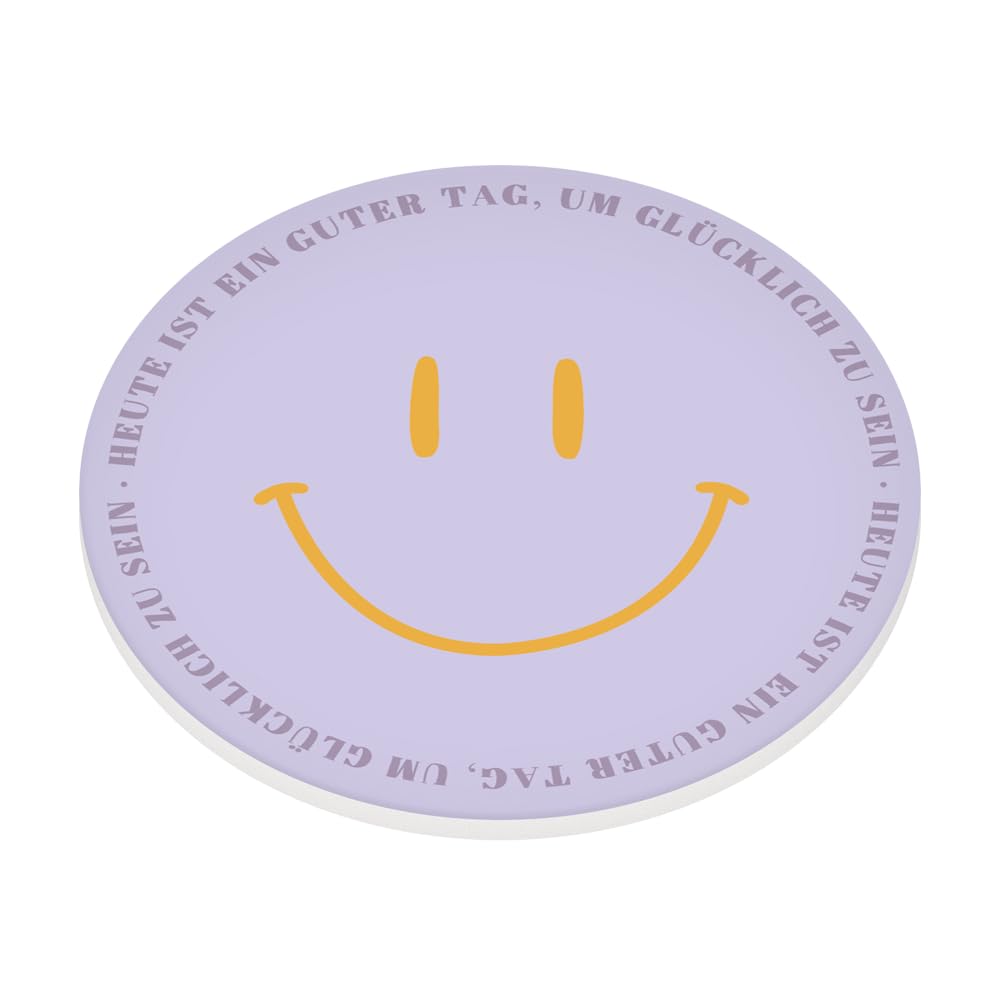 Graphic Workshop Ceramic Coaster | Heute ist EIN guter Tag