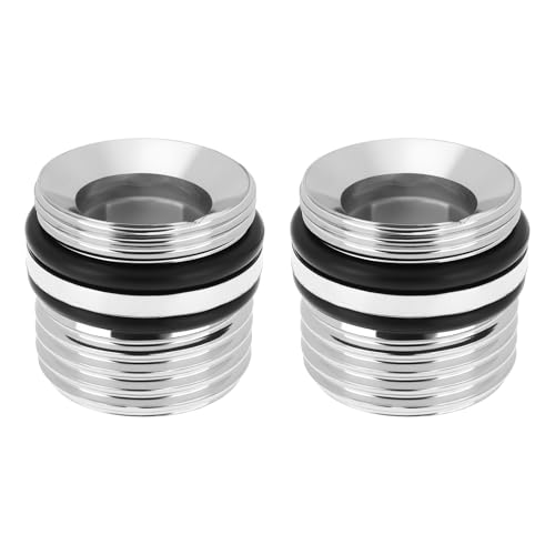 Create idea Lot de 2 raccords de tuyau de 20 mm à 20 mm pour mitigeur thermostatique de salle de bain