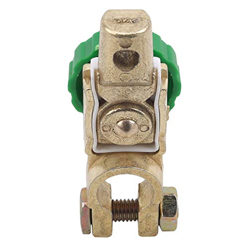 17mm Battery Link Terminal Switch Cut-Off Disconnect Master Kill Car Truck Power-Off Switch - (Color: Green)