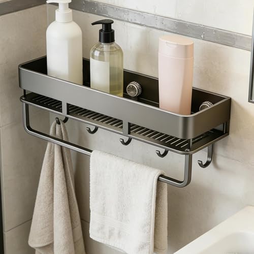 Panier de douche à ventouse sous vide pour rangement mural