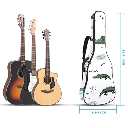 Étui de guitare à texture marbre abstraite pleine taille, sac à dos de protection rembourré pour guitare classique… - Les Beatles, Paul McCartney, John Lennon, RIngo Starr, George Harrison Étui de guitare à texture marbre abstraite pleine taille, sac à dos de protection rembourré pour guitare classique… – Image 6