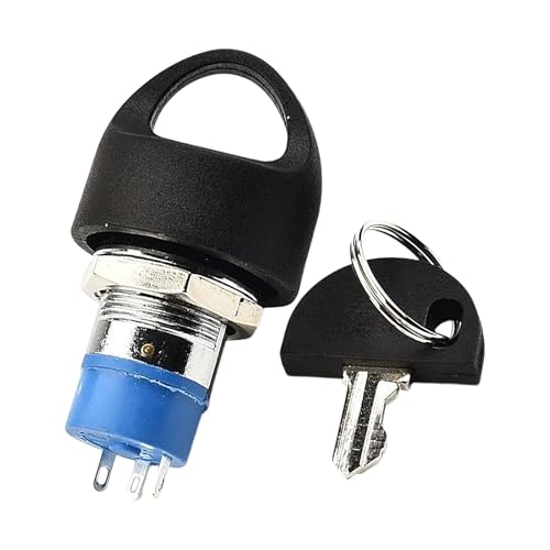 Electric Scooter Lock, Key Ignition Switch, 56,98 x 9801 pulgadas Alloy Beginner Friendly Anti Theft System, Secure Start Lock for Daily Commuting, Workshop Transportation, Scooters