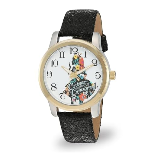 Disney's Alice analog quartz watch