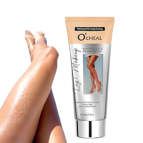 Maquillage Des Jambes Correcteur, Leg Cream Waterproof Flawless Crème Correcteur Peau Des Jambes Correcteur Pour Les Cicatrices De Tatouage, Convient Aux...