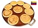 GauchogrillX Budare pre-curado para Arepas, 36cm (14" pre-Seasoned Griddle) Hecho en Venezuela por VIKO