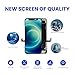 for iPhone 12 Mini Screen Replacement 5.4″, Genverdix 3D Touch LCD Display Full Repair kit, Digitizer Assembly with Tools Set, Tempered Glass Screen Protector, Waterproof Frame Adhesive