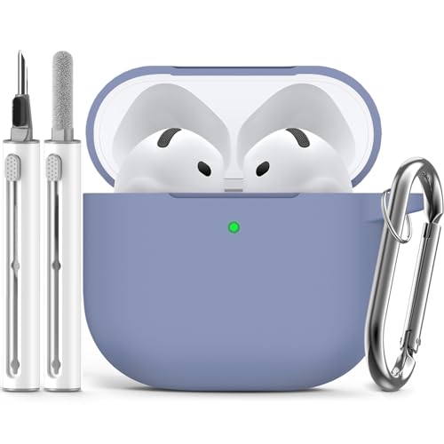 Image of Ljusmicker for AirPods 4 Case 2024 with Cleaner Kit,Lavender