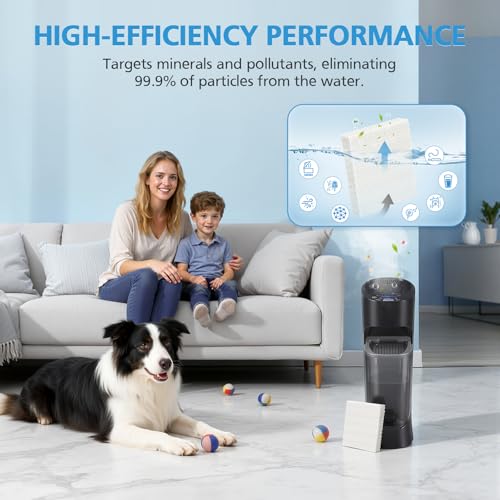 Image of iSingo 6 Pack Humidifier Wicking HFT600 Replacement Filters T | Compatible with Honeywell Tower Humidifier HEV615 HEV620 Cool Moisture Humidifier, Compare to part HFT600T HFT600PDQ