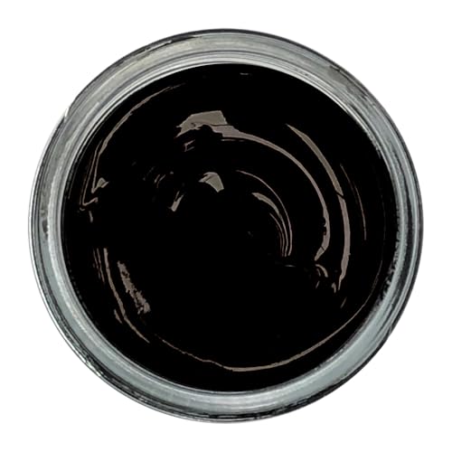 M&B Shoe Cream, Shoe Polish for Leather Shoes, Leather Conditioner for Shoes, Shoe Accessories, Black, 1.7 oz.