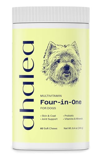 Multivitamin Treats for Canine  Glucosamine Chondroitin for Joint Help + Digestive Enzymes  Probiotics  Grain Free Canine Vitamin for Pores and Skin  Coat + Immune Well Being  60ct  Cucciolini Doodles Multivitamin treats for canine  glucosamine chondroitin for joint help + digestive enzymes  probiotics  grain free canine vitamin for pores and skin  coat + immune well being  60ct   cucciolini doodles
