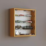 VCM Mandosa S Vitrina de Pared, Haya, 40 x 40 x 10 cm