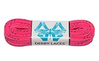 Algopix Similar Product 15 - Derby Laces Hot Pink 108 Inch Waxed