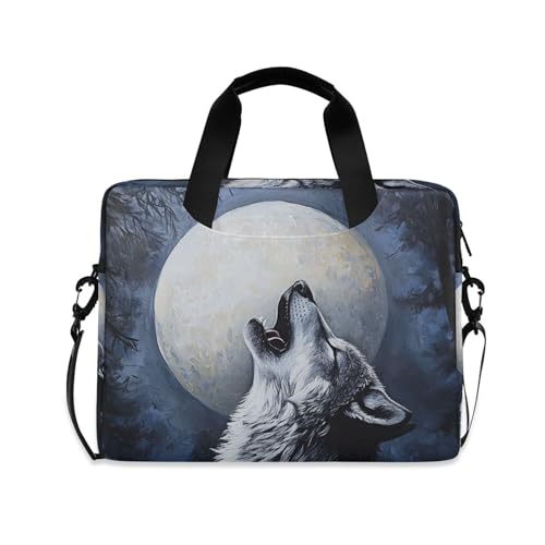 Maletín portátil para laptop ALAZA Wolf Moon 13-15.6 pulg