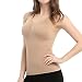 Women's Shapewear Tank Top Cami Shaper with Built in Removable, Nude, Size Large