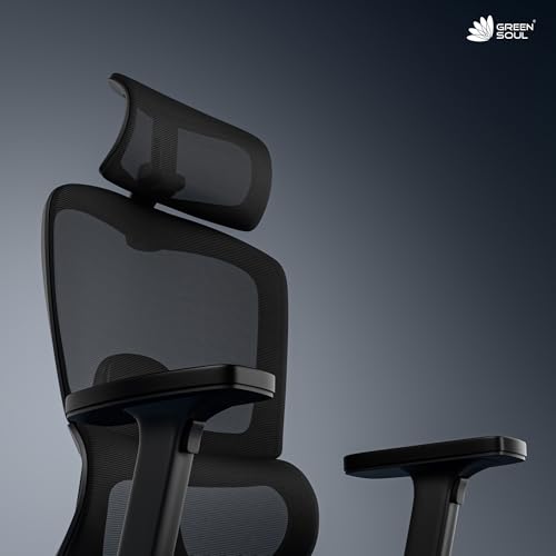 Green Soul Store Green Soul Orion Ergonomic Office Chair, Black - Image 4