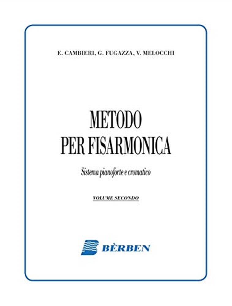 Vittorio Melocchi-Metodo Berben 2 Per Fisarmonica