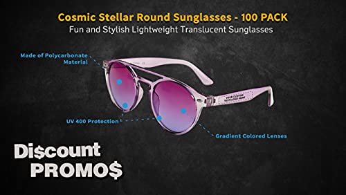 DISCOUNT PROMOS Cosmic Stellar Round Sunglasses3