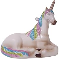 Krebs Glas Lauscha - Decoración navideña de cristal - Unicornio