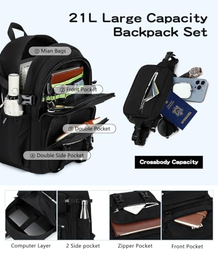 Image of Kids Backpack for Girls Preschool Elementary Kindergarten School Bag 15.6″ Multifunctional Cute Large Capacity