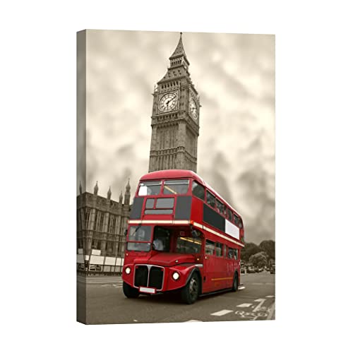 Tableau canvas Cities DCO051-2 phosphorescent de 80 x 120 cm