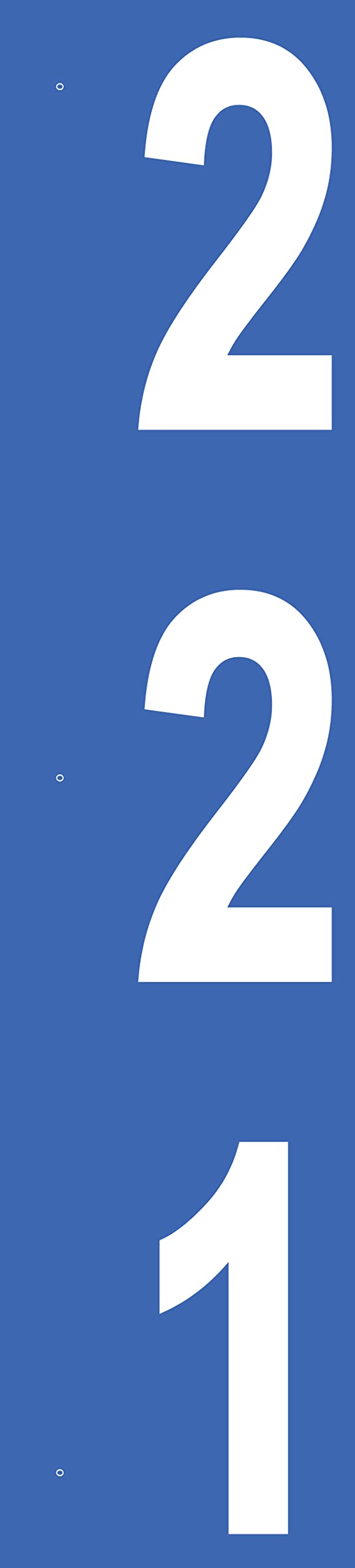 Custom 911 Reflective Address Sign (ONLY ONE SIDE) - very highly visible in the daytime and nighttime. Excellent for Emergency Response, Delivery Service, 4”x18” .04” Aluminum Engineering Grade(EGP)