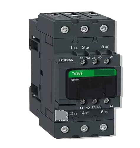 Contacteur tripolaire LC1D65ABD pour commutation de puissance 24V