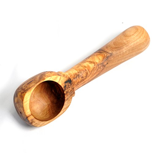 Olivenholz 16,5 cm Schaufel / Löffel, Salzschaufel, Kaffeeschaufel, handgefertigt Cover