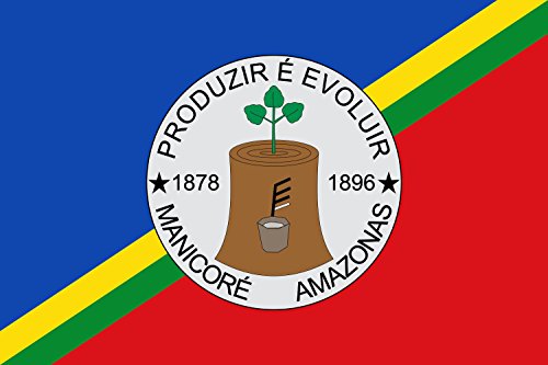 Drapeau Large Manicoré AM résistant aux déchirures et aux UV extérieurs - 2