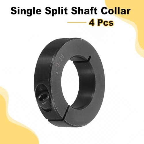 Colliers de serrage en acier anti-glissement alésage 4,5cm lot de 4