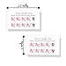 Lashicorn Waxing Loyalty Discount Punch Card | 50 Pack | White & Pink Business Card Size | Wax Skin Business Estheticians
