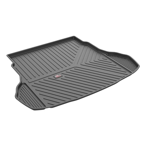 Image of GFX Trunk Boot Dicky Mat Rear Mats (After-Market) Compatible with Hyundai Verna (2023) Onwards, Black