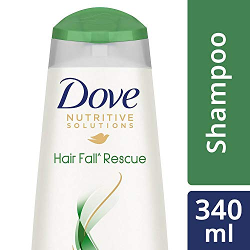 Image of Dove Hair Fall Rescue Shampoo, 340ml & Intense Repair Shampoo, 340ml