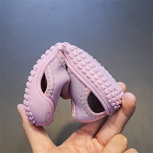 Boys Girls Water Shoes Quick-Dry Slip on Beach Swim Pool Sandals Solid Color Closed Toe Sandals Summer Walking Shoes3