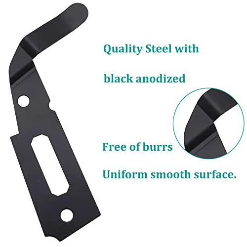 Zoekim Gun Belt Clip For 1911, Low Profile Slim Gun Clip Holster, Easy To Carry #TOP3