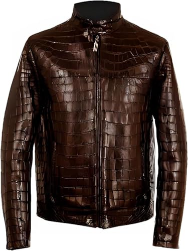Amazon.com: Deja Exe Men's Genuine Leather Crocodile