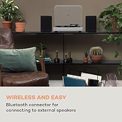 Auna Platine Vinyle Bluetooth, Tourne Disque Vinyle USB avec Haut parleur, Tourne-disques Audio Vinyle 33 tours, Chaine… - Les Beatles, Paul McCartney, John Lennon, RIngo Starr, George Harrison Auna Platine Vinyle Bluetooth, Tourne Disque Vinyle USB avec Haut parleur, Tourne-disques Audio Vinyle 33 tours, Chaine… – Image 3