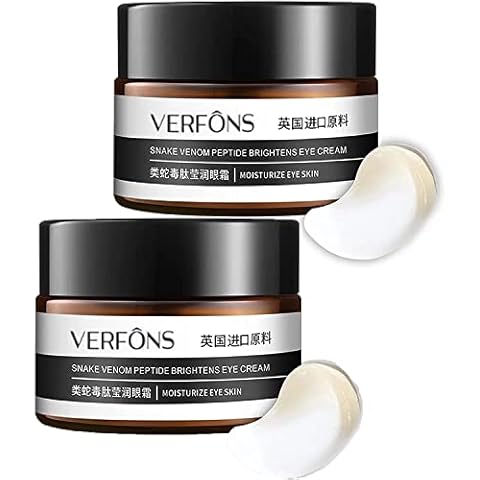 Verfons Firming Eye Cream,2Pcs Verfons Temporary Firming Eye Cream,Verticalox Temporary Firming Eye Cream for Bags,Fades Fine Lines and Wrinkles Cover