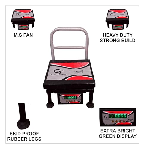 Image of Pole Scale 100kg x 10gm Ms weight machine for shop weight scale for kirana computer kanta taraju weighing scale Food (gt 12 pole MS)