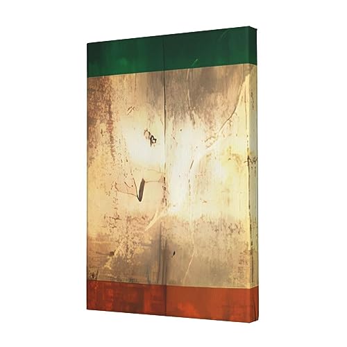 Toile murale de salon drapeau irlandais impression premium 30x45cm