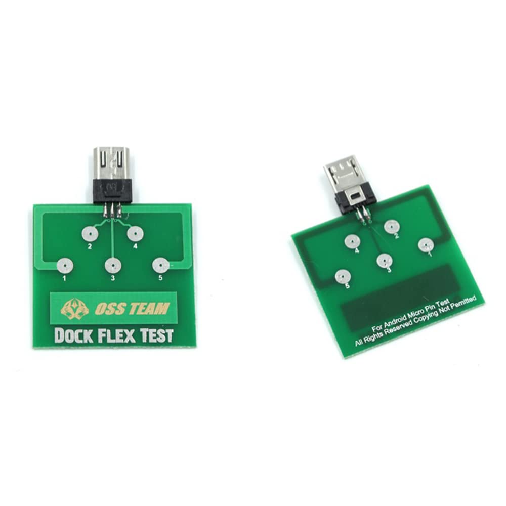 3 unidades – USB Dock Flex Test Board para 12 11 Android Phone U2 batería Power Charge Dock Flex Test Tool