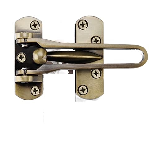 Hebilla de puerta antirrobo y cadena de seguridad para perno de dormitorio 3